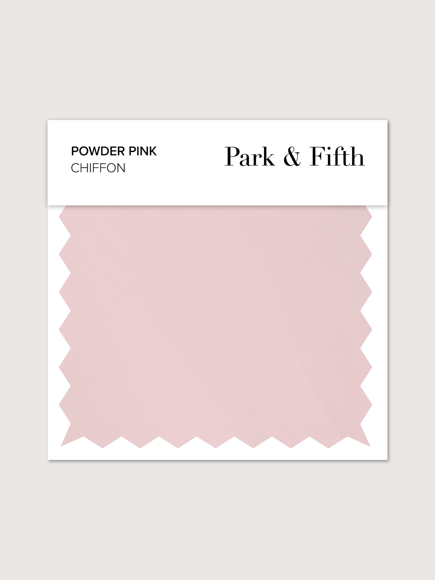 Powder Pink Chiffon Swatch