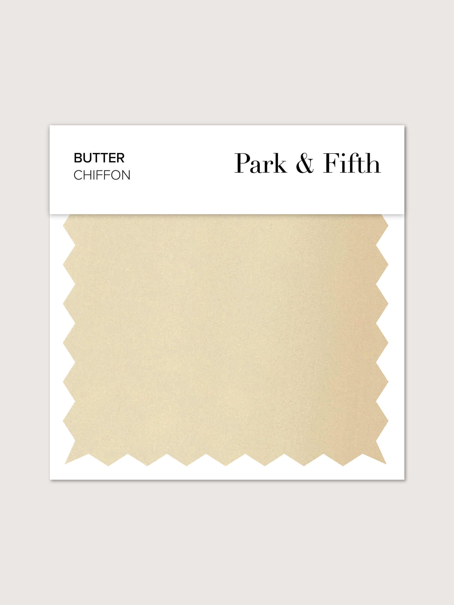Butter Chiffon Swatch