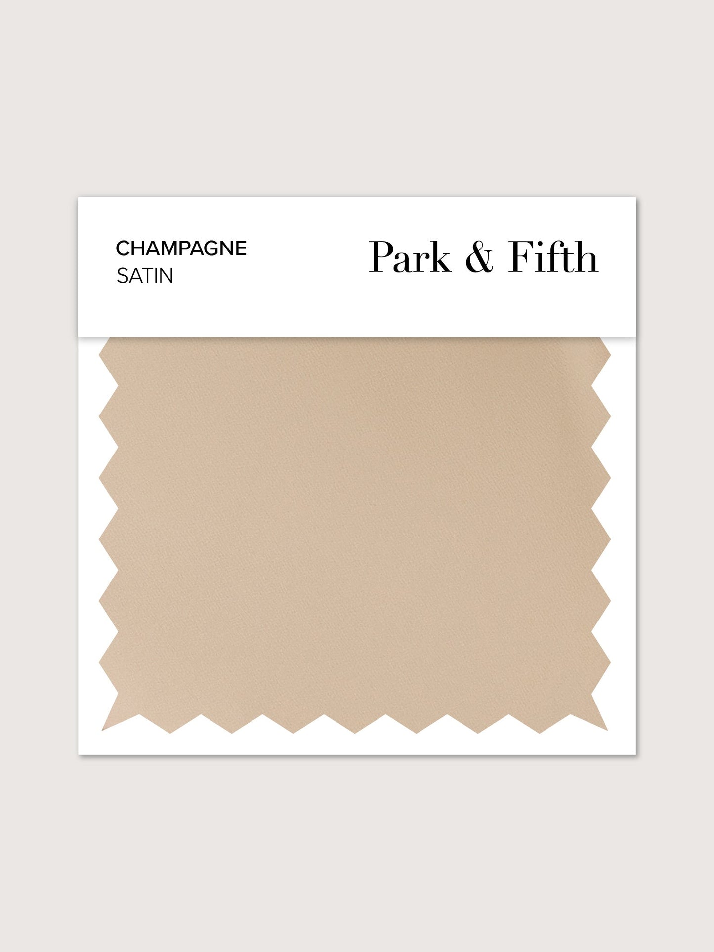Champagne Satin Swatch