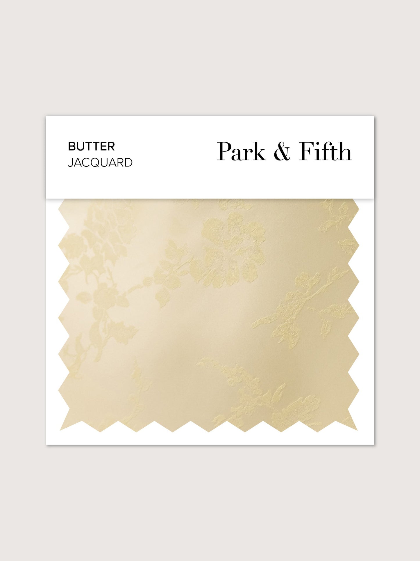Butter Jacquard Swatch