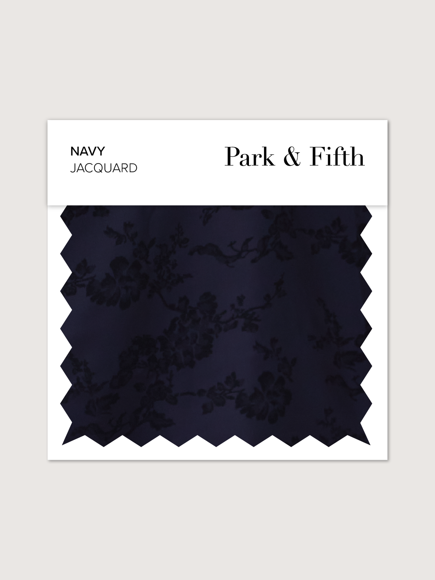 Navy Jacquard Swatch