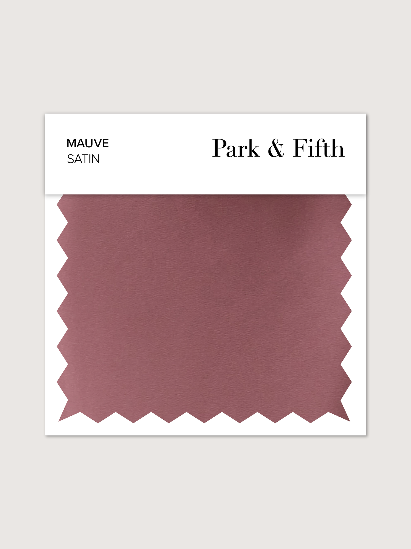 Mauve Satin Swatch