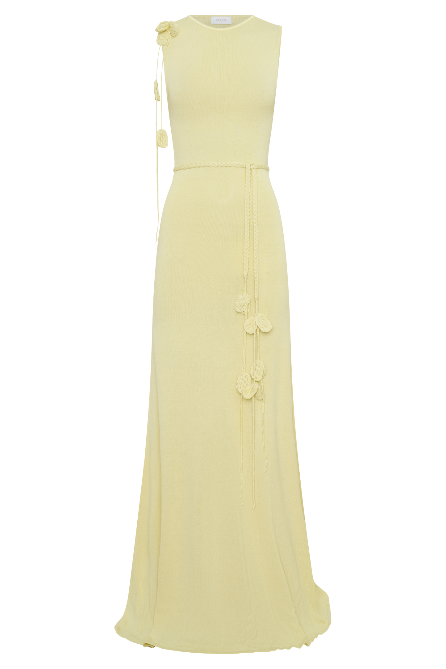 Monay Tulip Maxi Dress - Lemon