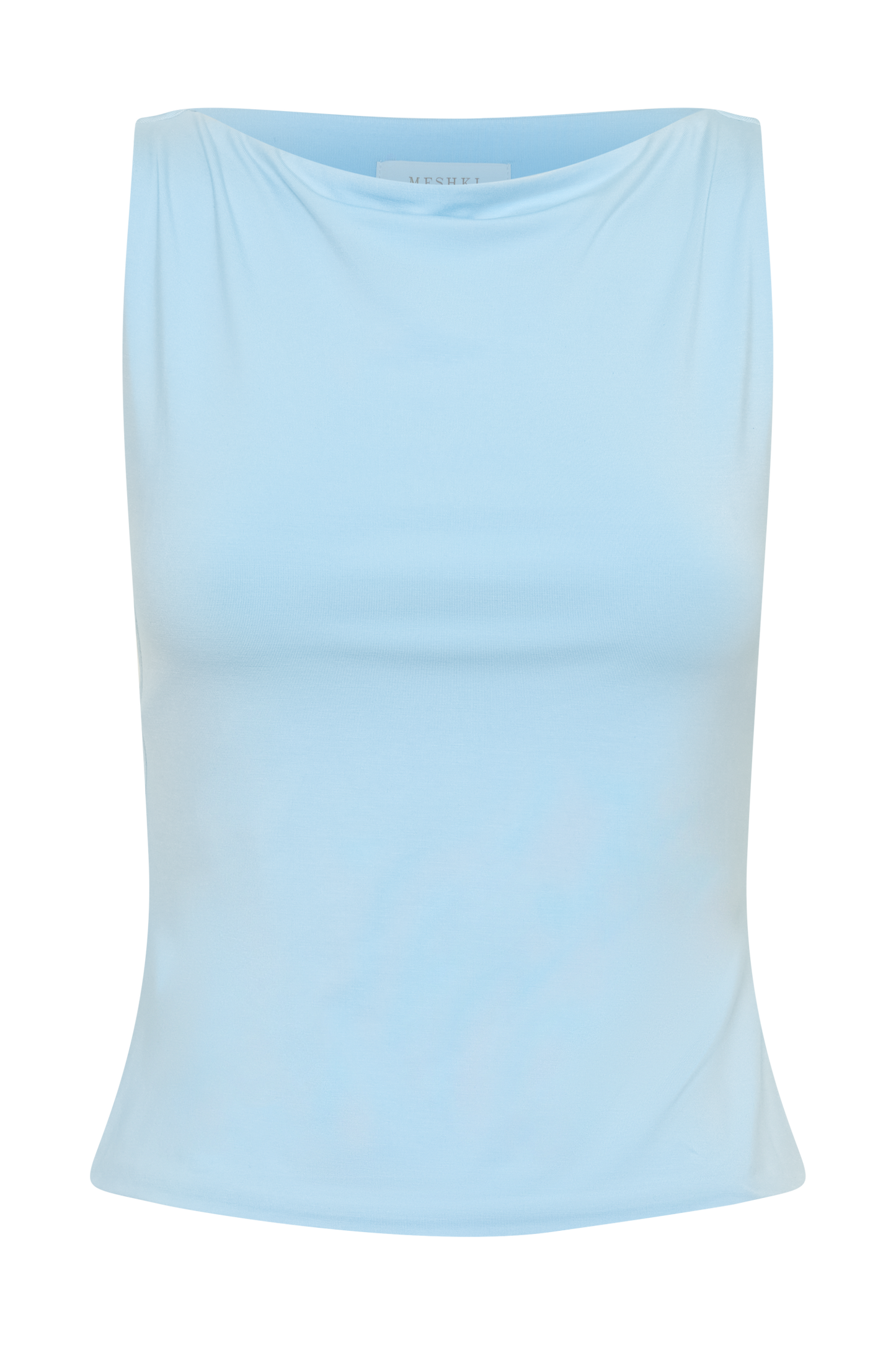 Nicolette Sleeveless Tank Top - Pale Blue