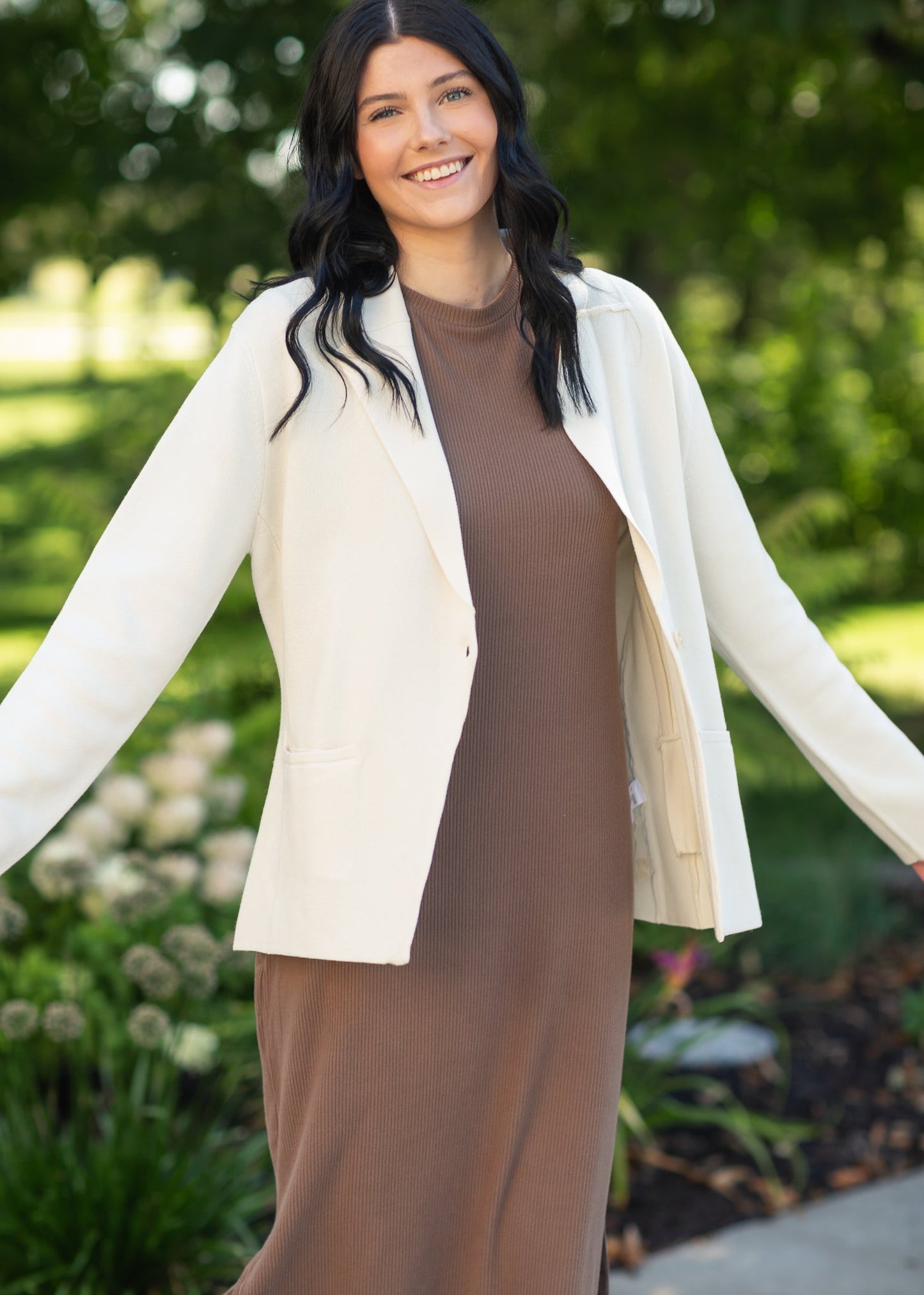 Baylor Ultra Soft Ribbed T-Shirt Dress - FINAL SALE