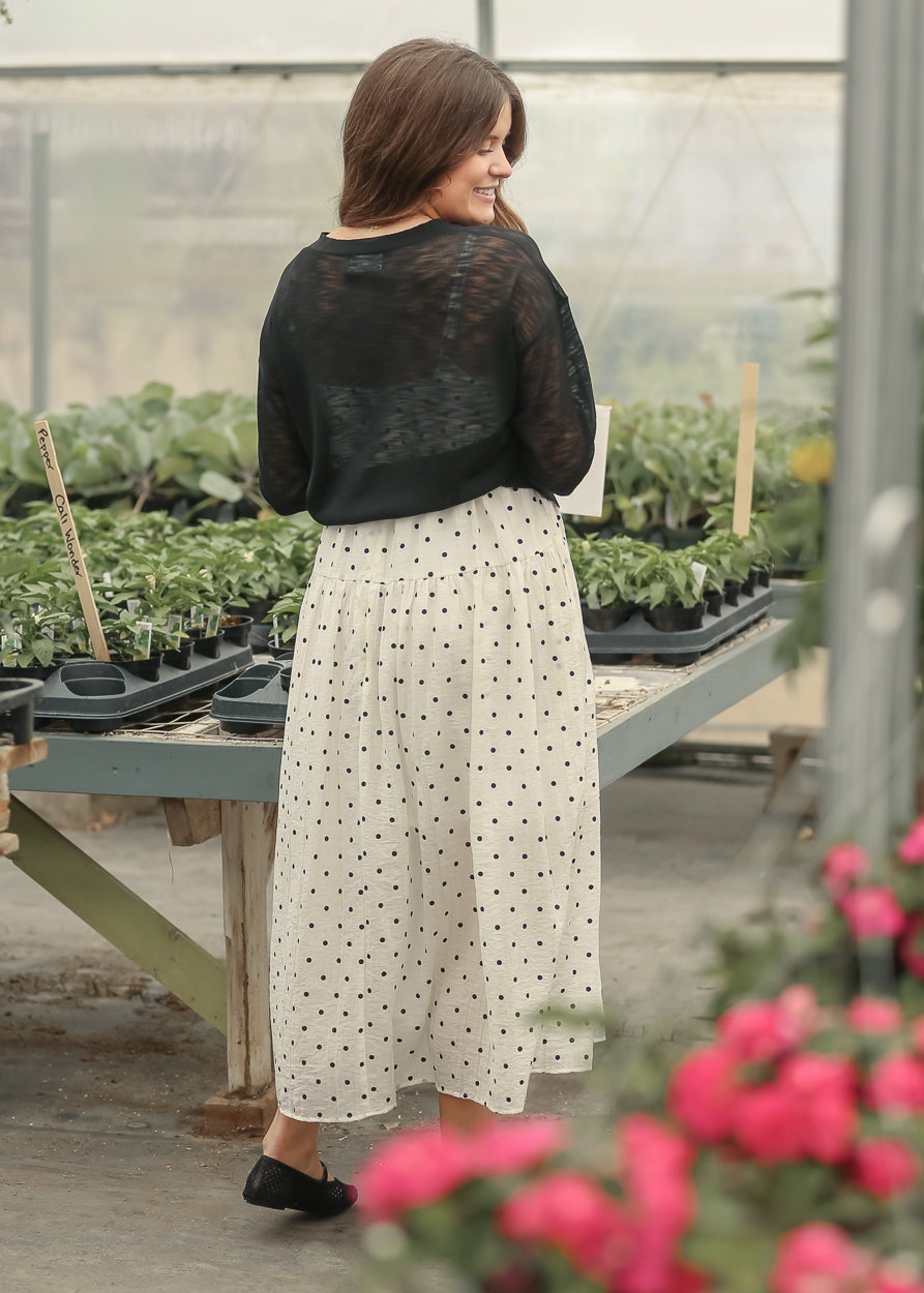 Lightweight V Neck Cardigan