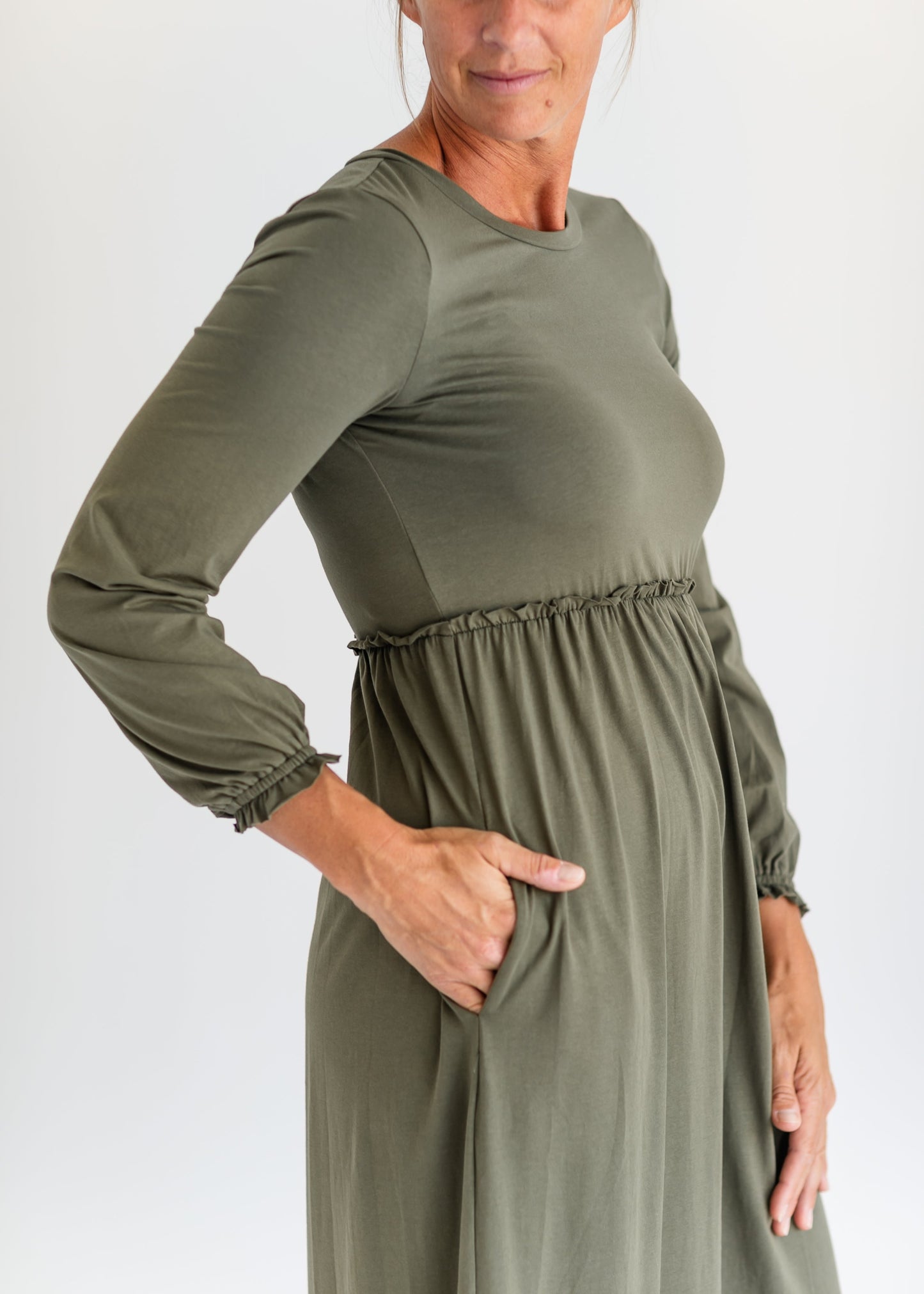 Brie Long Sleeve Maxi Dress - FINAL SALE