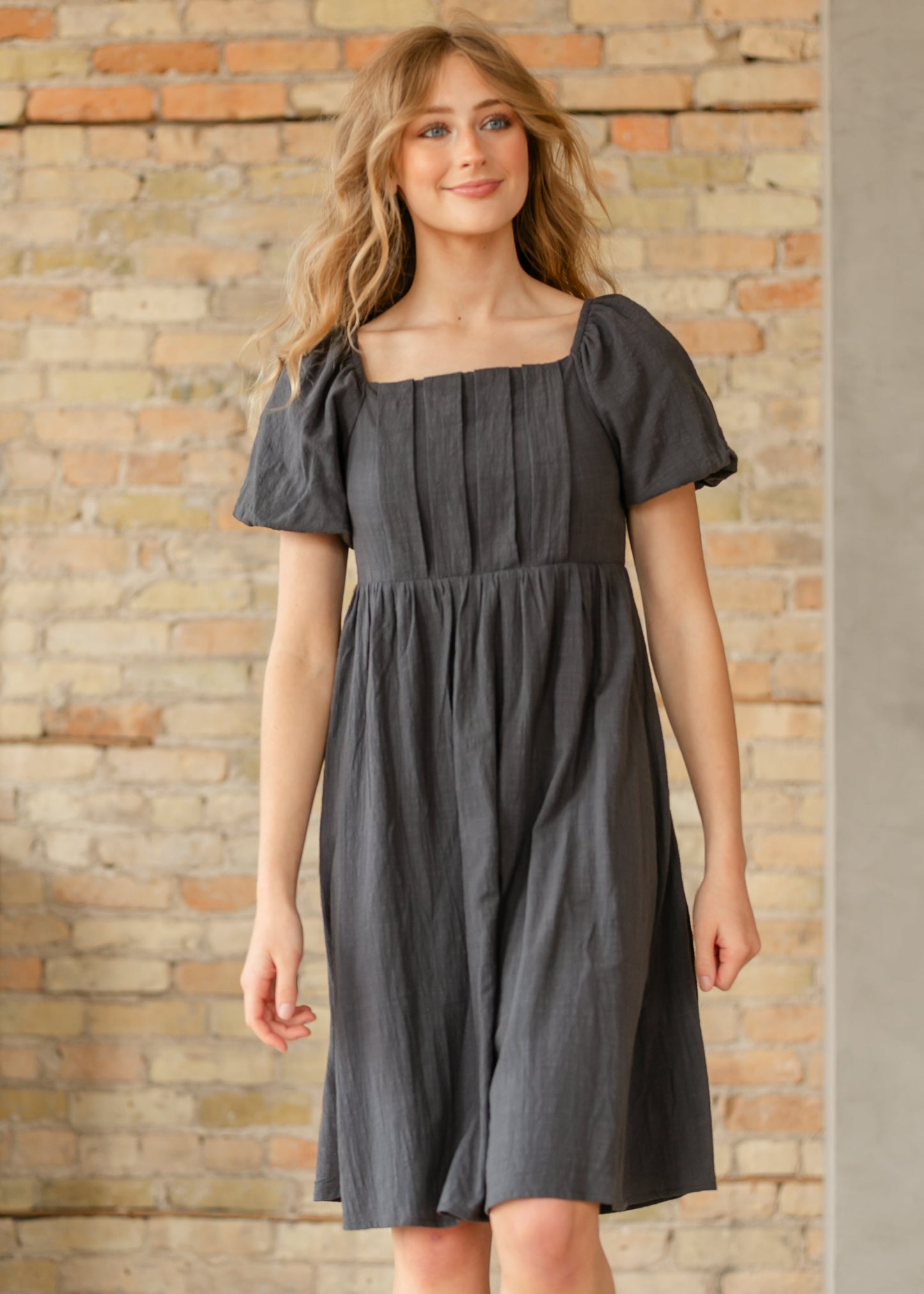Honor Empire Waist Midi Dress - FINAL SALE