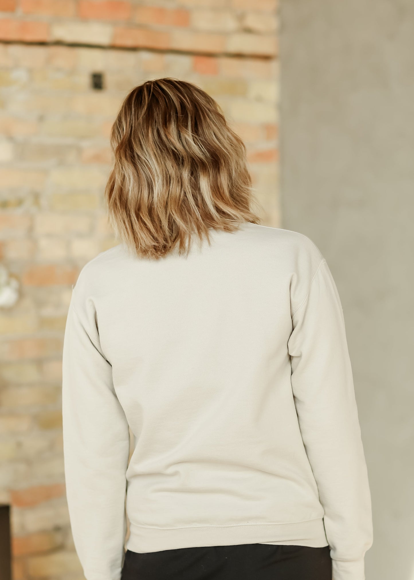 Loved Embroidered Christian Crewneck Sweatshirt - FINAL SALE