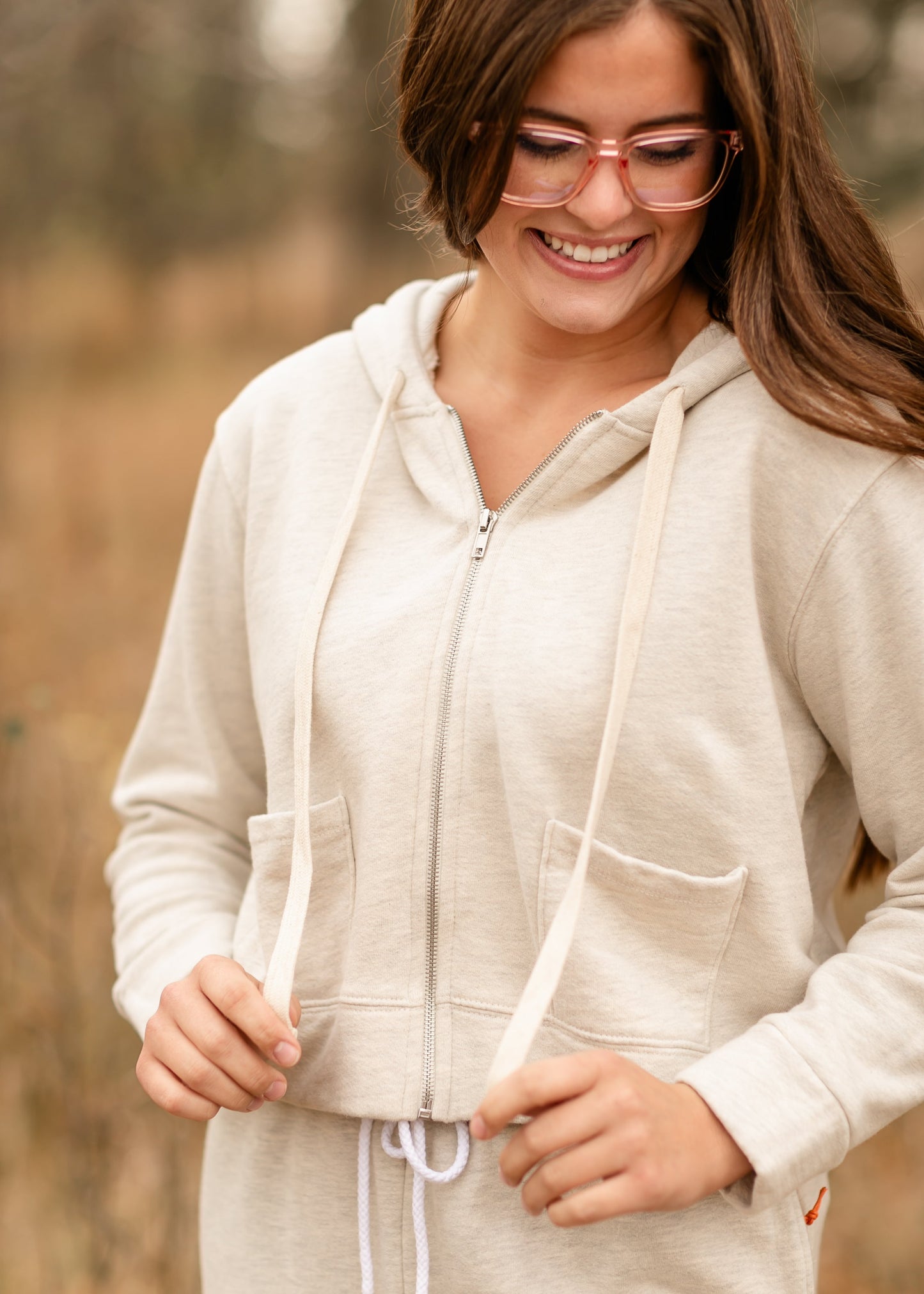 Sansa Zip Up Hoodie Sweatshirt - FINAL SALE