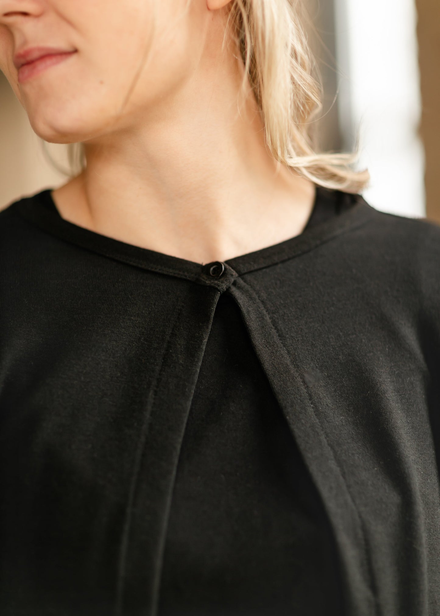 Single Button Lightweight Knit Cardigan - FINAL SALE