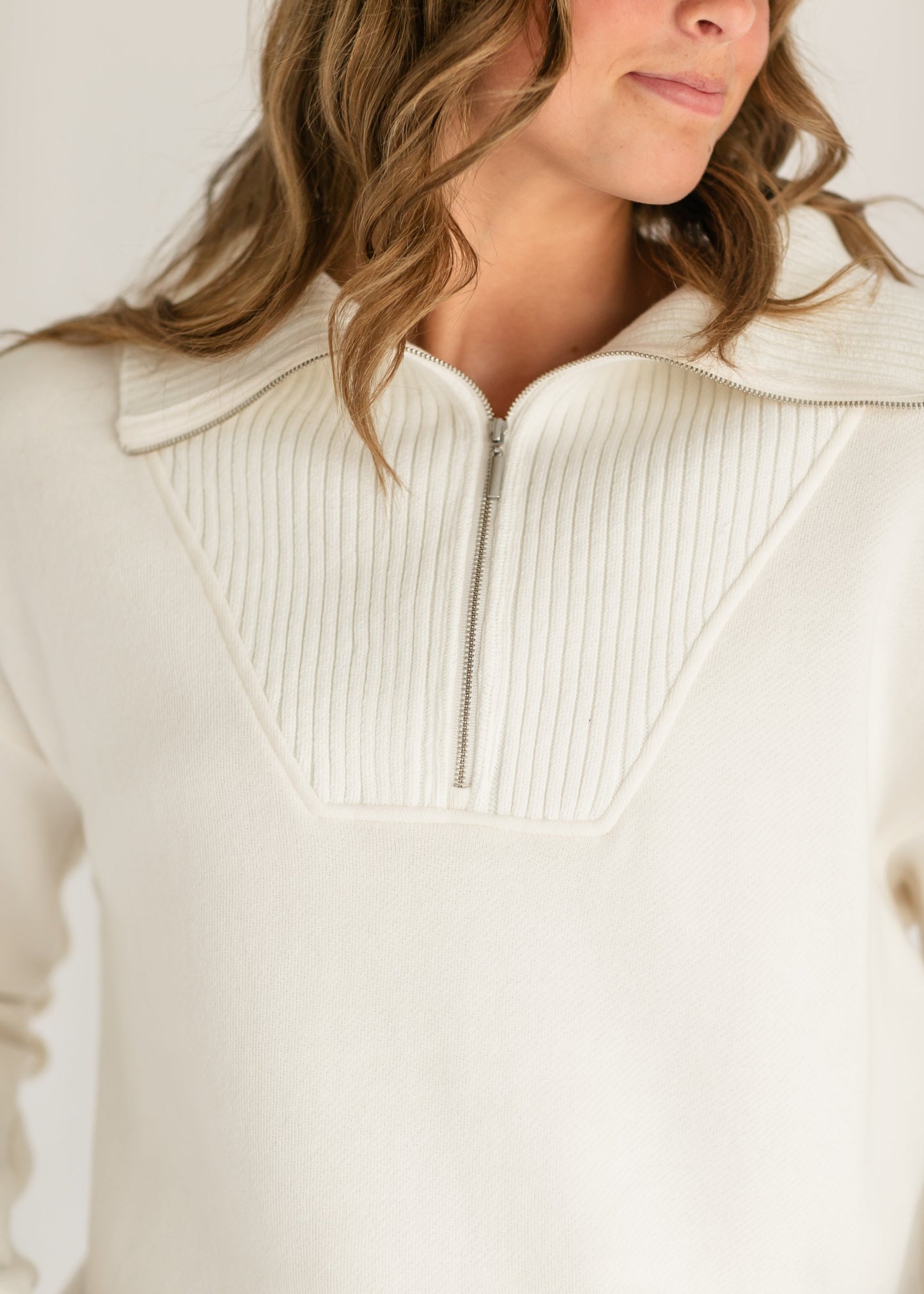 Sonata Fleece Quarter Zip Sweatshirt - FINAL SALE