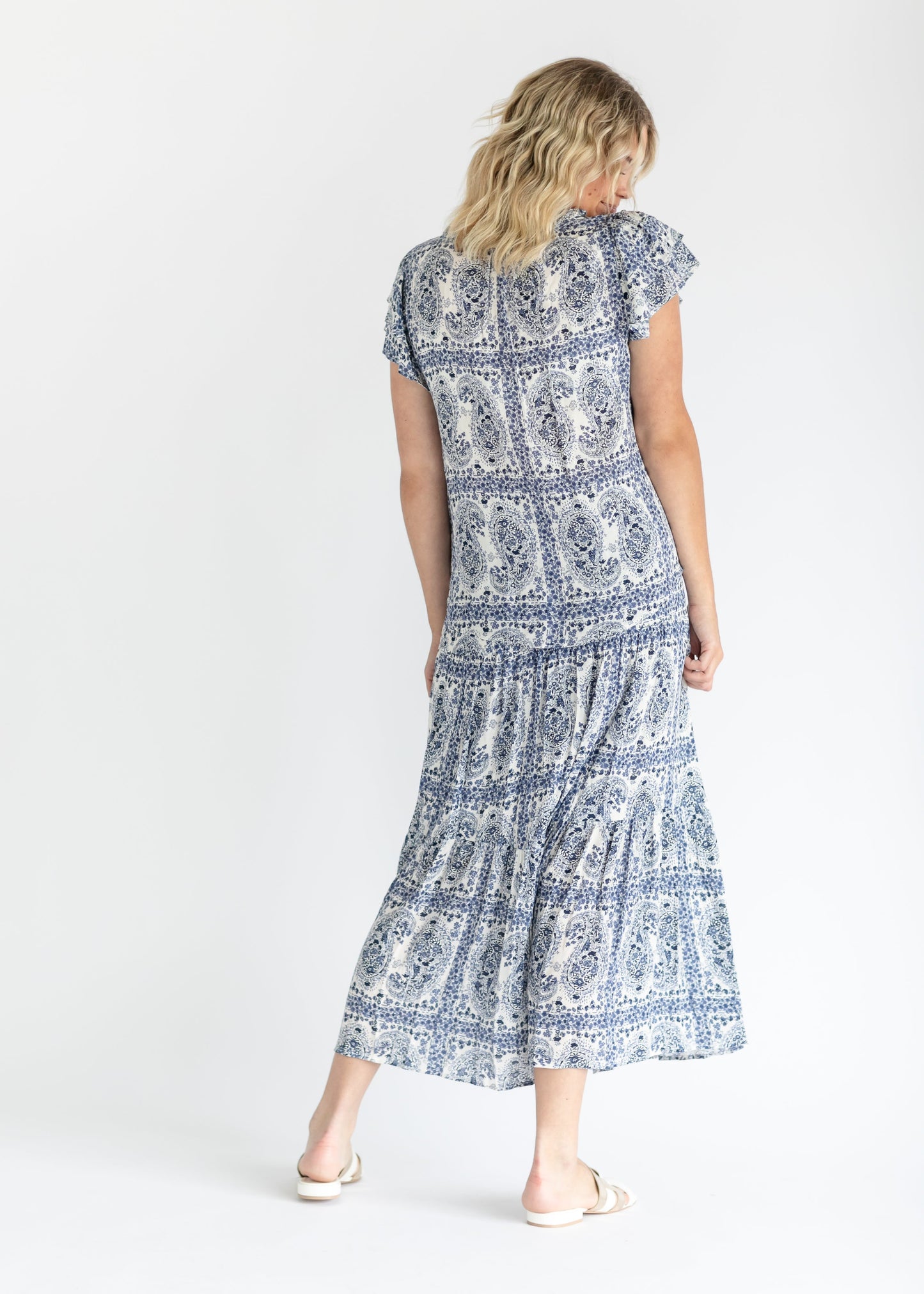 Thalia Blue Floral Paisley Set - FINAL SALE