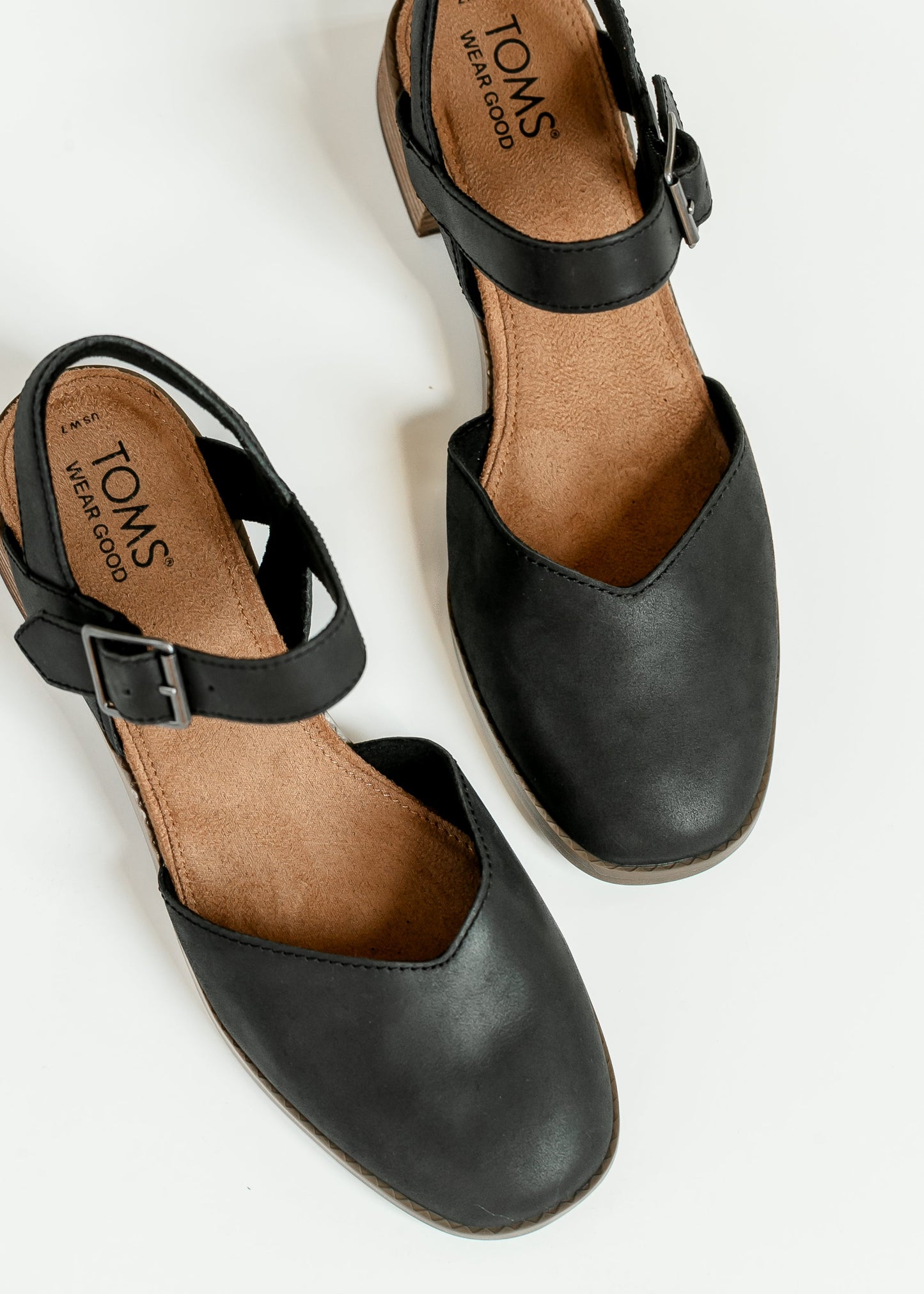 TOMS® Jaclyn Leather Heel