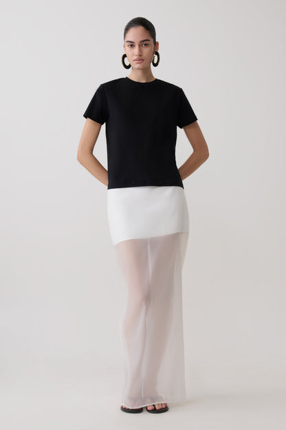 Sega Cotton Oversized T-Shirt - Black