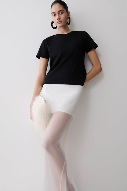 Sega Cotton Oversized T-Shirt - Black