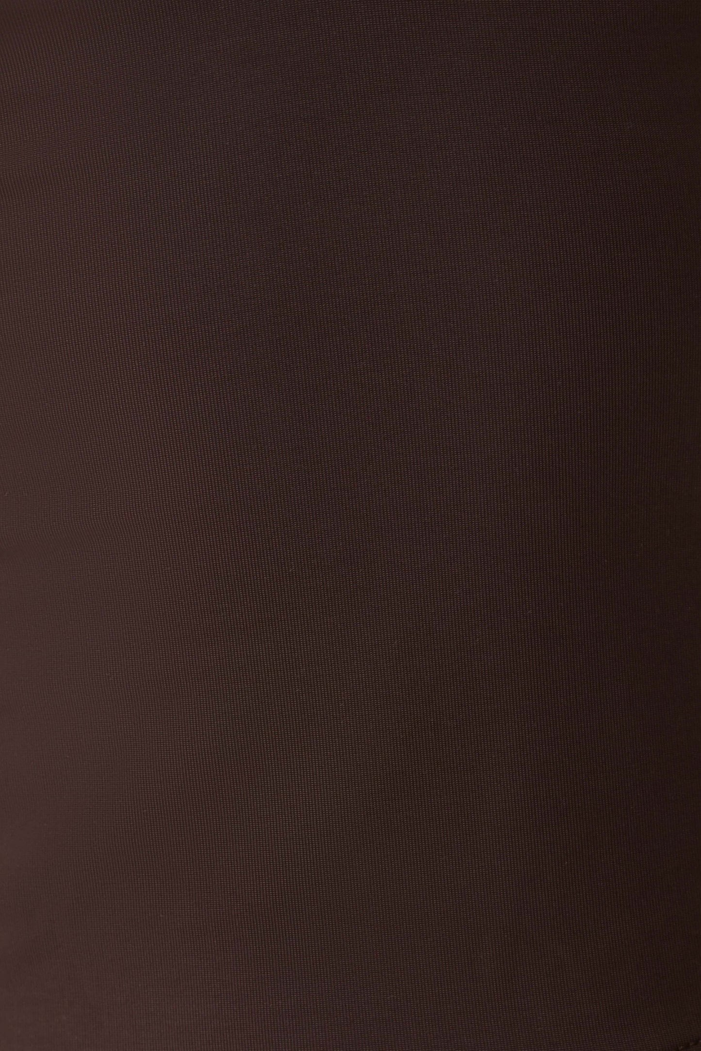 Aspyn Slinky And Mesh Top - Chocolate