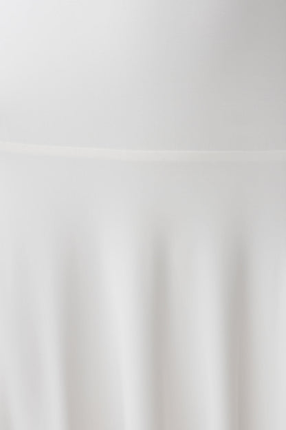 Krish Hankie Halter Midi Dress - White