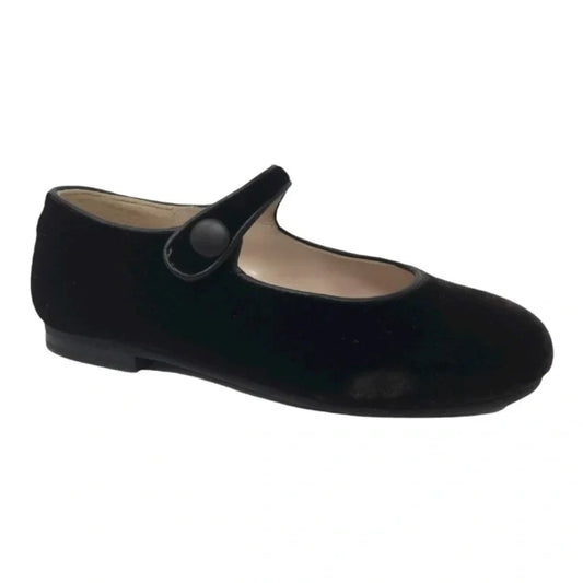 1314 - Brown Velvet Strap for Girl by London Kids