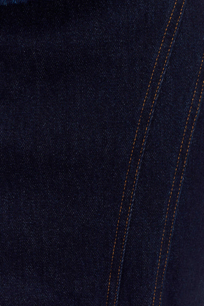 Alma Denim Maxi Skirt - Indigo Blue