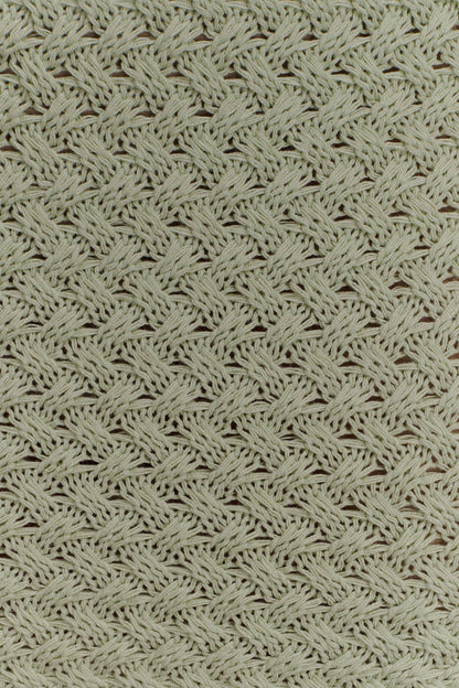 Terrymae Crochet Mini Skirt - Pastel Green
