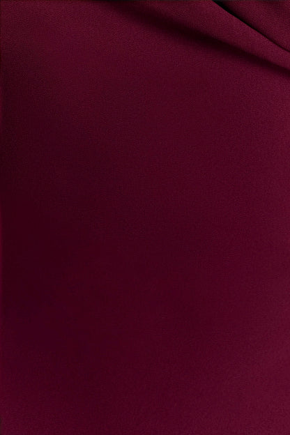 Daisie Chiffon Mini Dress - Wine