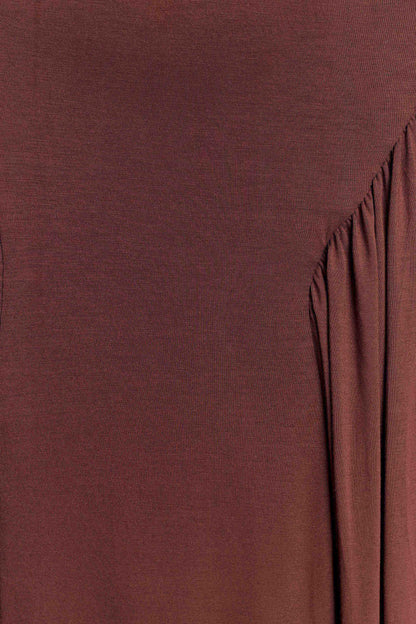 Marnie Modal Sleeveless Maxi Dress - Chocolate