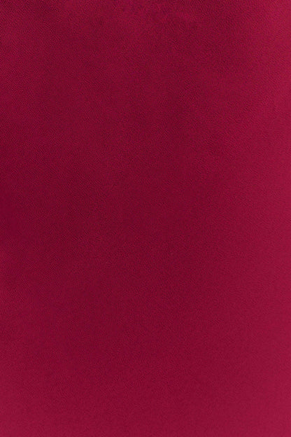 Nerea Slip Halter Maxi Dress - Cherry Red