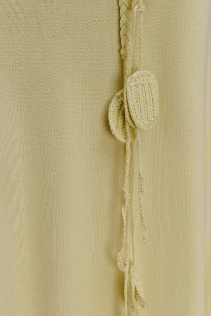 Monay Tulip Maxi Dress - Lemon