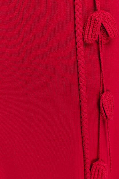Monay Tulip Maxi Dress - Raspberry