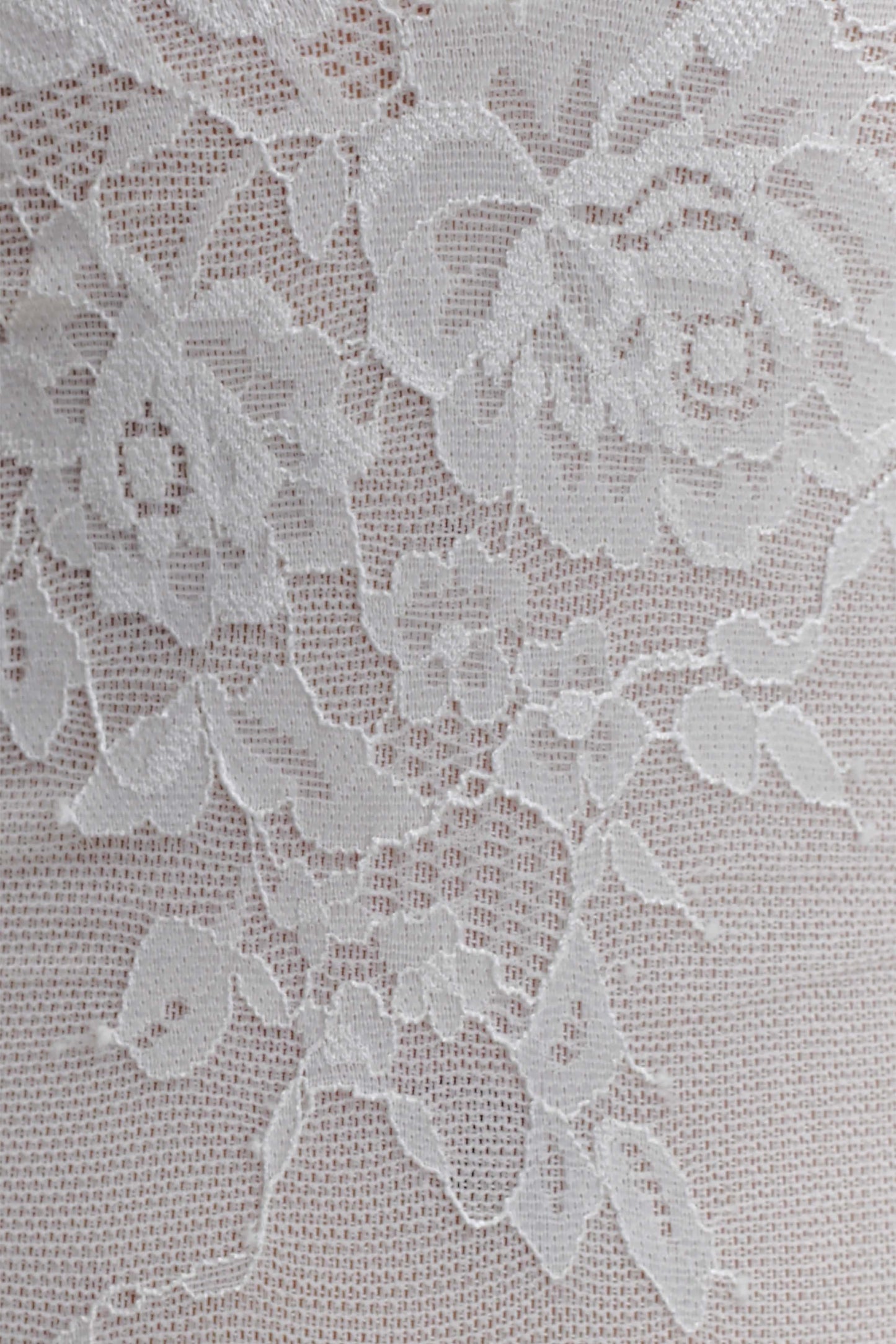 Jasper Sheer Plunge Lace Bodysuit - Ivory