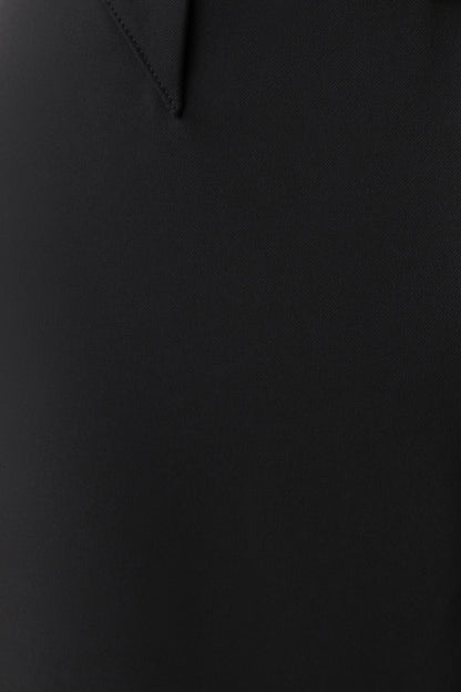 Arlo Wide Leg Suiting Trouser - Black