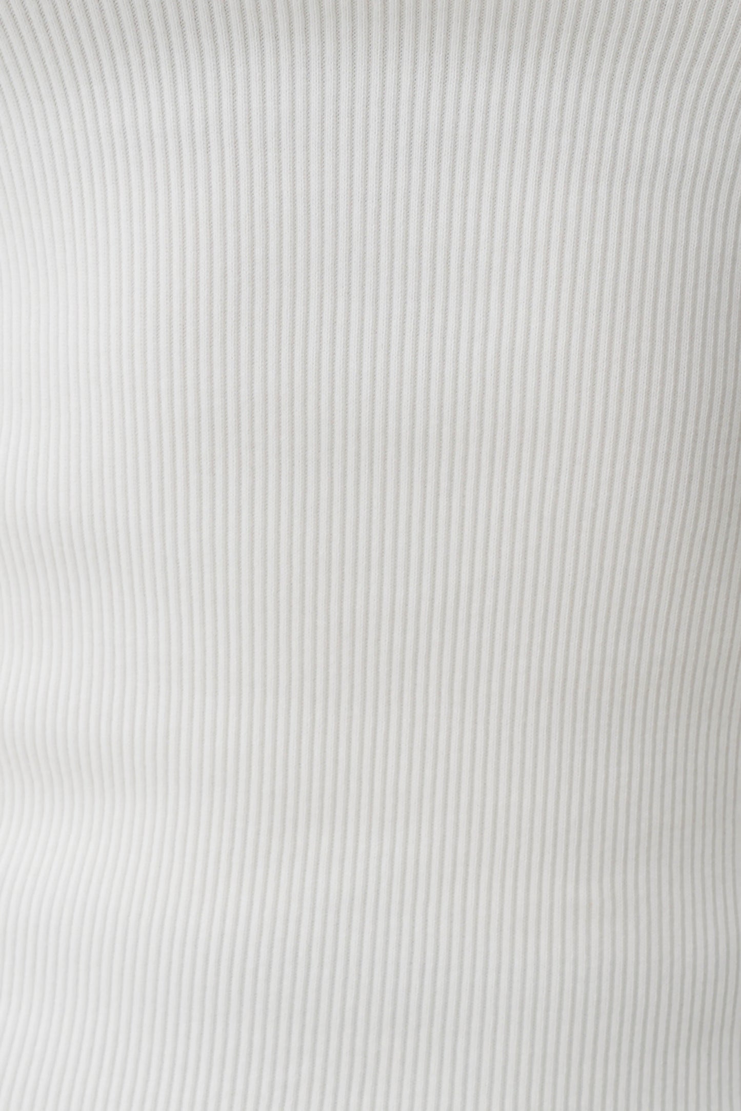 Aisling Ribbed Square Neck Sleeveless Top - Ivory