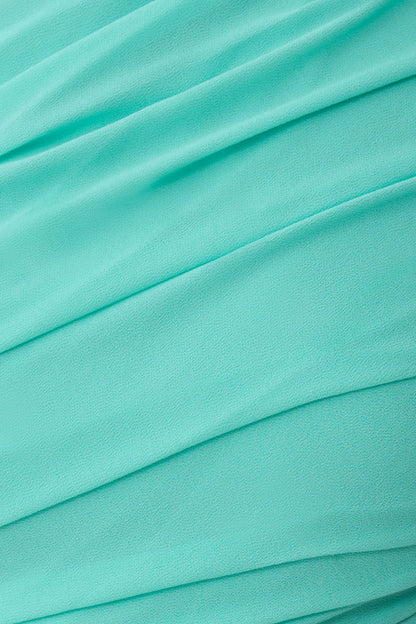 Aria Chiffon Cut Out Maxi Dress - Lagoon