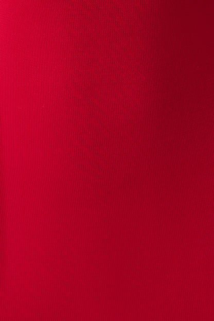 Ashtin Cross Front Knit Maxi Dress - Red