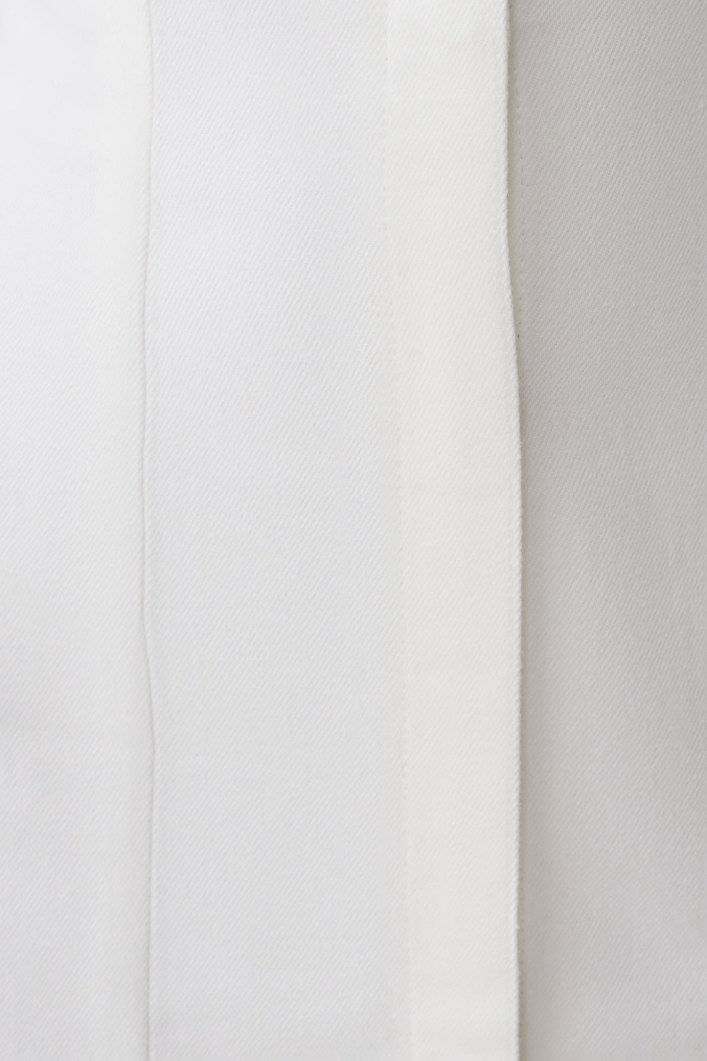 Sheriden Collared Mini Denim Dress - White