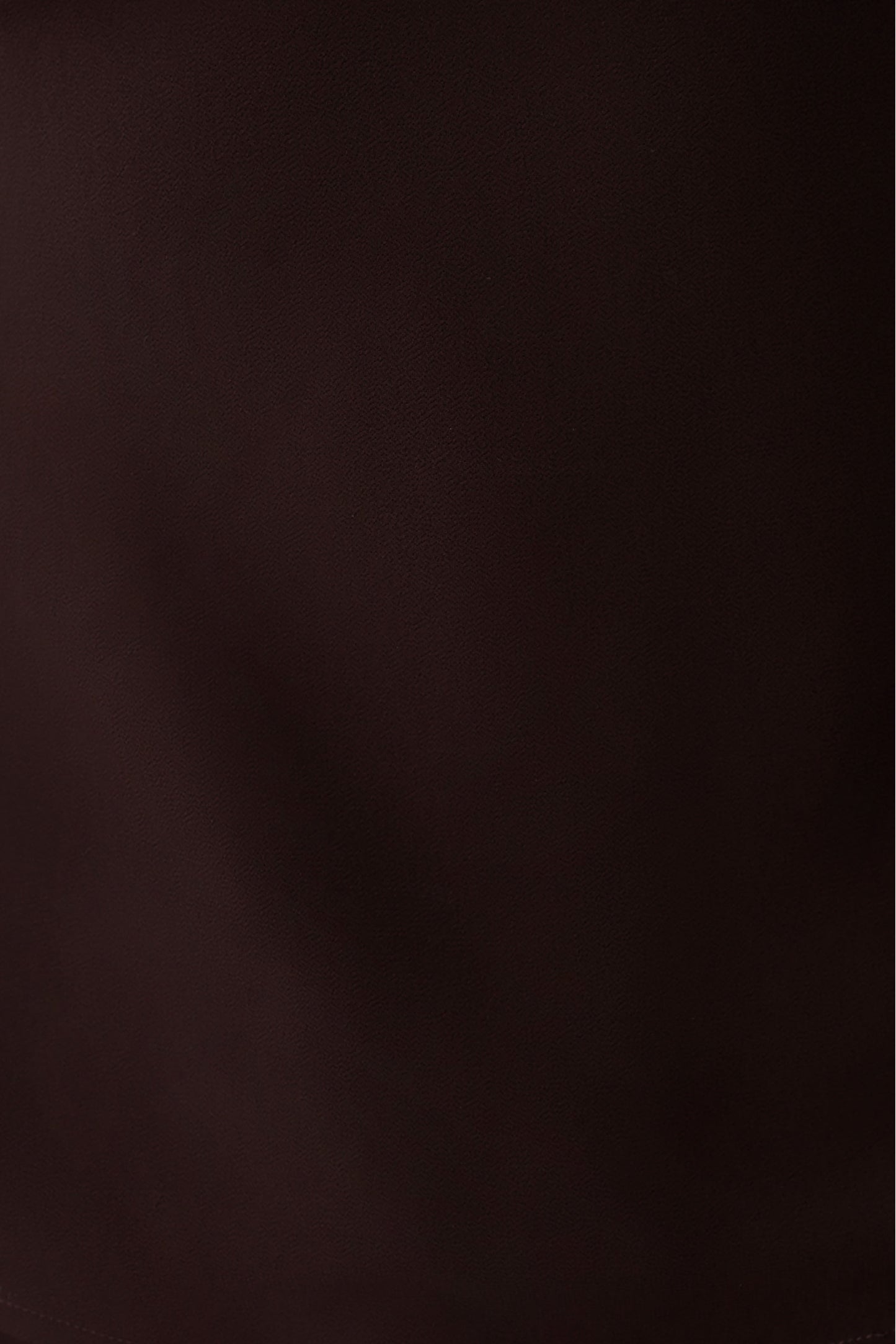 Nora Halter Chiffon Top - Cacao Brown