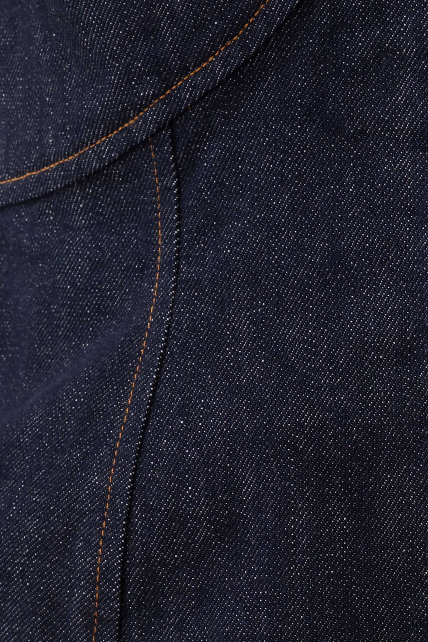 Rema Halter Longline Denim Top - Washed Indigo Blue