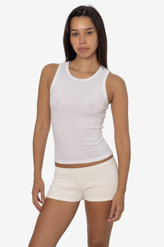 3PSR330 - 3-PLY Spandex Rib Mini Short
