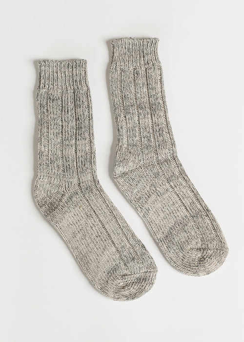 Birkenstock® Women's Gray Cotton Twist Socks