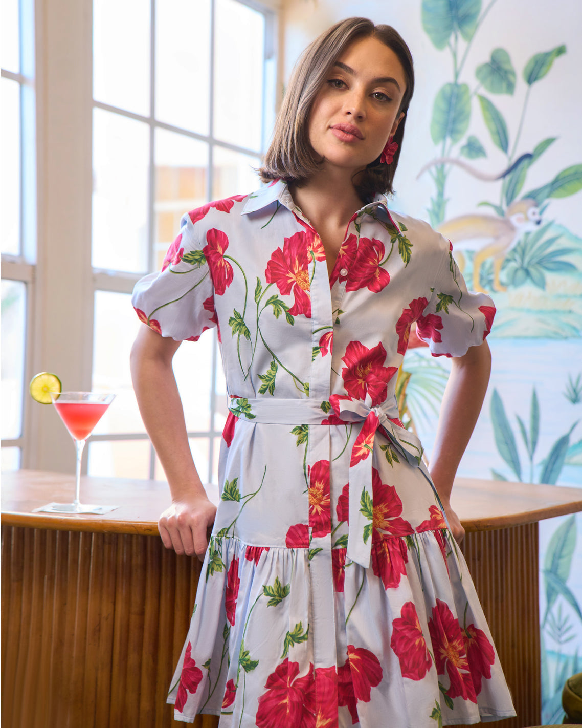 Cecily Mini Shirtdress