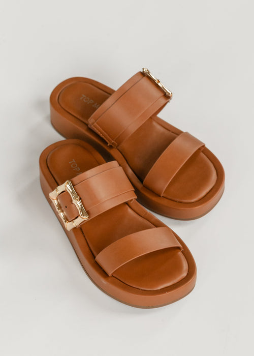 Double Strap Platform Sandals