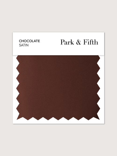 Chocolate Satin Swatch