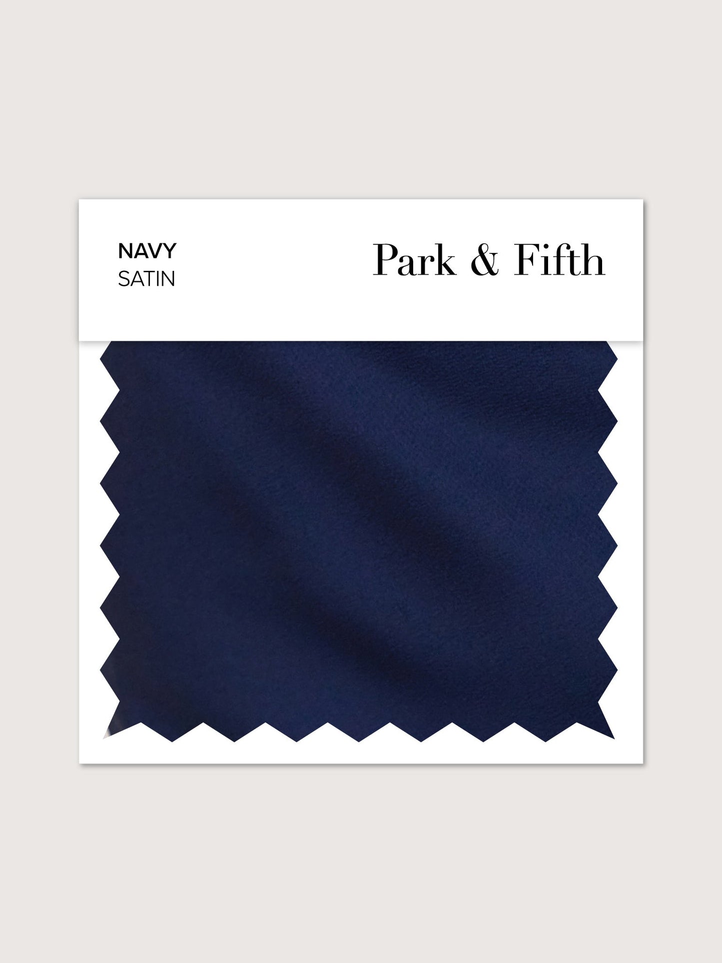 Navy Satin Swatch