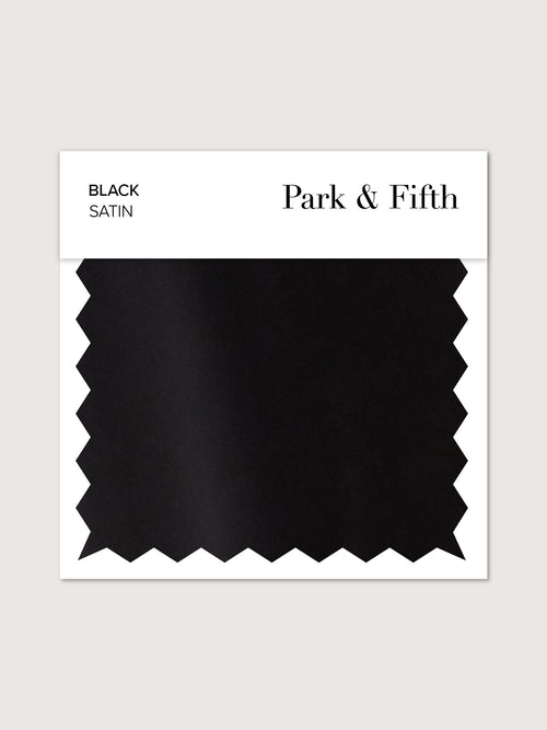Black Satin Swatch