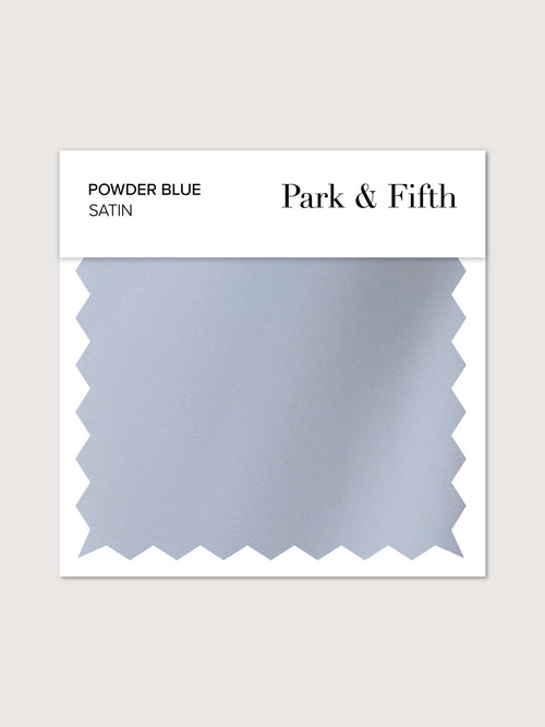 Powder Blue Satin Swatch