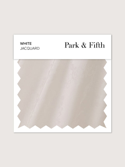 White Jacquard Swatch