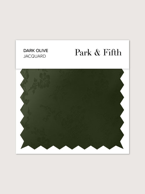 Dark Olive Jacquard Swatch