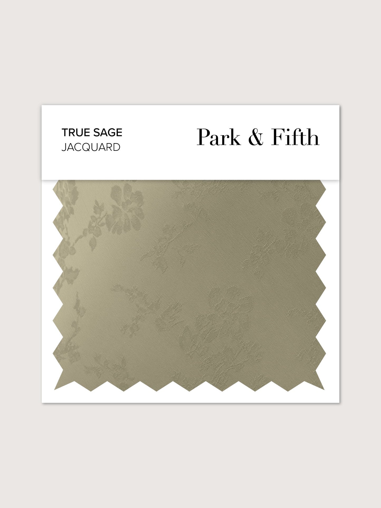 True Sage Jacquard Swatch