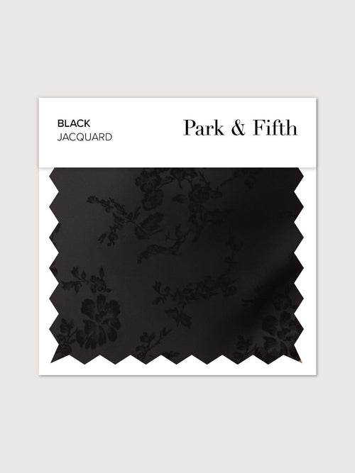 Black Jacquard Swatch